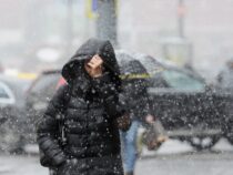 На Бишкек  надвигается снегопад