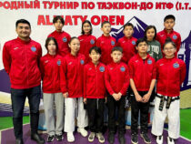 Хорошие результаты показали таэквондисты из КР на турнире в Алматы