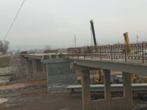 Строительство моста через реку Кок-Арт идет полным ходом
