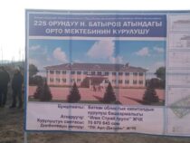 В Баткенской области появится новая школа