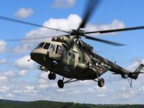 В Бишкеке упал военный вертолет Ми-8