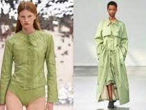 Стилисты  назвали одежду оливково-зеленого цвета самой модной этой весной