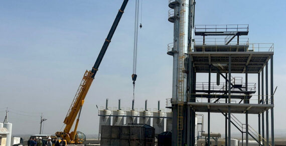 В Баткенской области строится завод по производству бензина