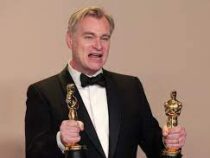 Режиссер  Кристофер Нолан удостоен  премии «Оскар» за фильм «Оппенгеймер»