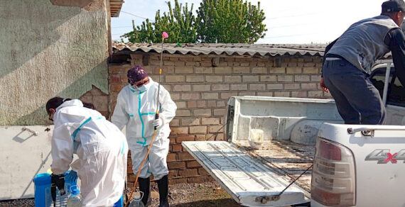 В Оше проводят активную работу по дезинфекции мест, пострадавших от селей