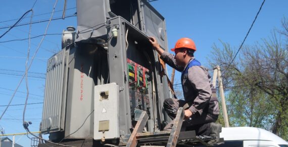 В Сокулукском районе стартовали масштабные работы по реконструкции энергосистемы