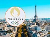 В аэропорту Парижа установили олимпийские кольца