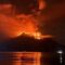 Мощное извержение вулкана Руанг произошло в Индонезии