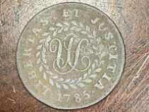 Дети случайно нашли редкую монету XVIII века