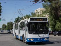 В Бишкеке временно приостановили работу троллейбусов № 5 и № 7