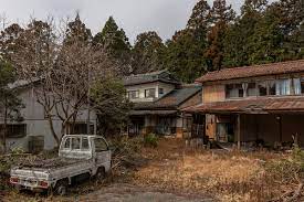 В Японии растёт число заброшенных домов