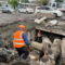 На улице Жукеева-Пудовкина в Бишкеке ремонтируют теплосеть