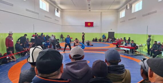 В Нарынской области построили спортивный зал