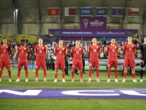 Сборная Кыргызстана по футболу спустилась на одну позицию в рейтинге ФИФА