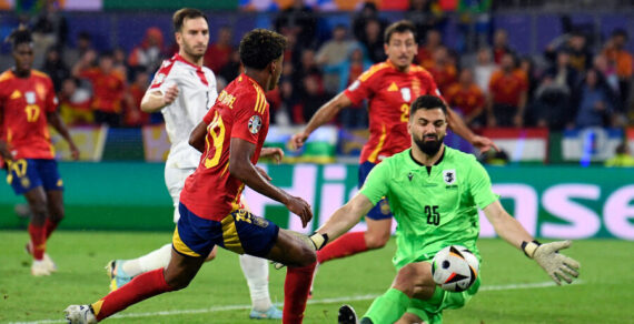 ЕВРО-2024. Сборная Испании установила рекорд по числу ударов в одной игре