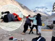 Туристы устроили побоище на Эвересте