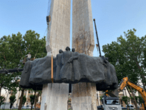 В Бишкеке идет реставрация монумента Дружбы народов