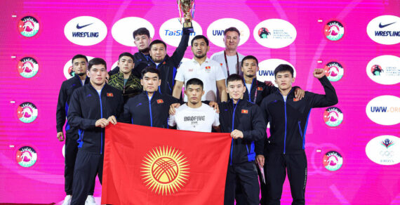 Молодежная сборная по греко-римской борьбе завоевала 9 медалей на чемпионате Азии